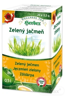 HERBEX ZELENÝ JAČMEŇ 20×2,5 g, bylinný čaj