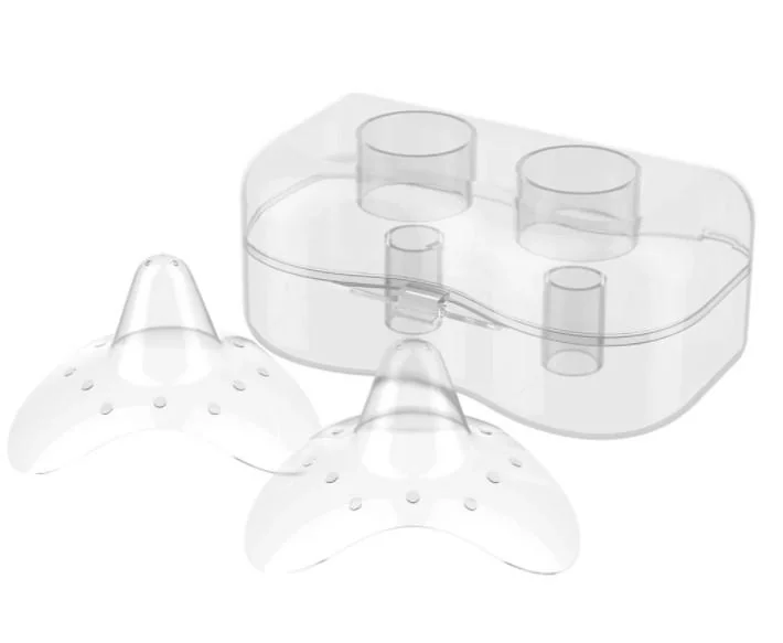 BABYONO Chrániče prsných bradaviek silikónové S 1×2 ks, pre citlivé bradavky