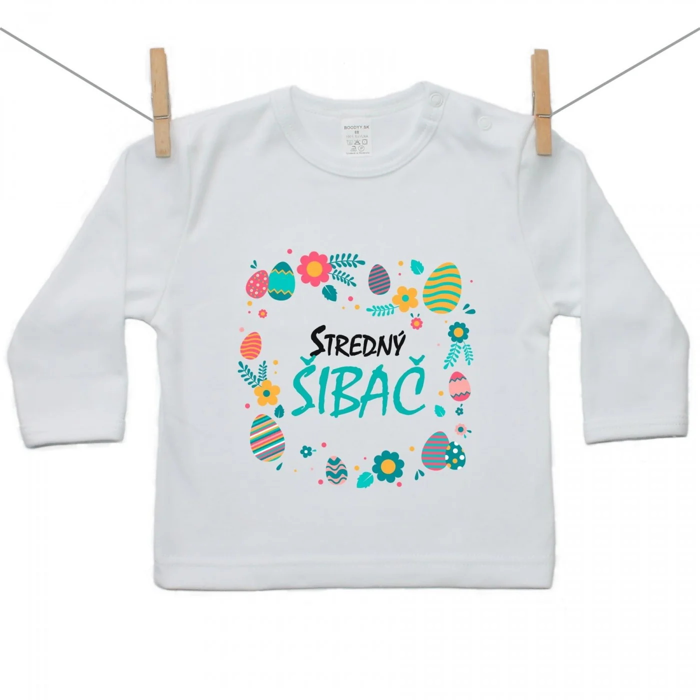 Boodyy Tričko s dlhým rukávom Stredný šibač Veľkosť: 116