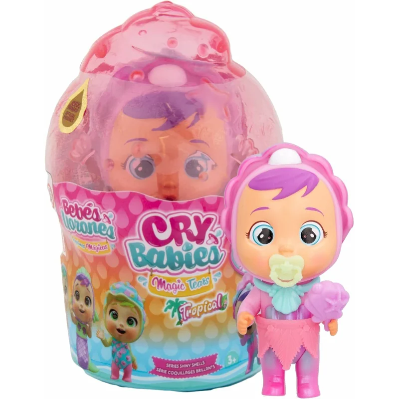 IMC Toys Cry Babies Magic Tears Shiny Shells Coraline bábika