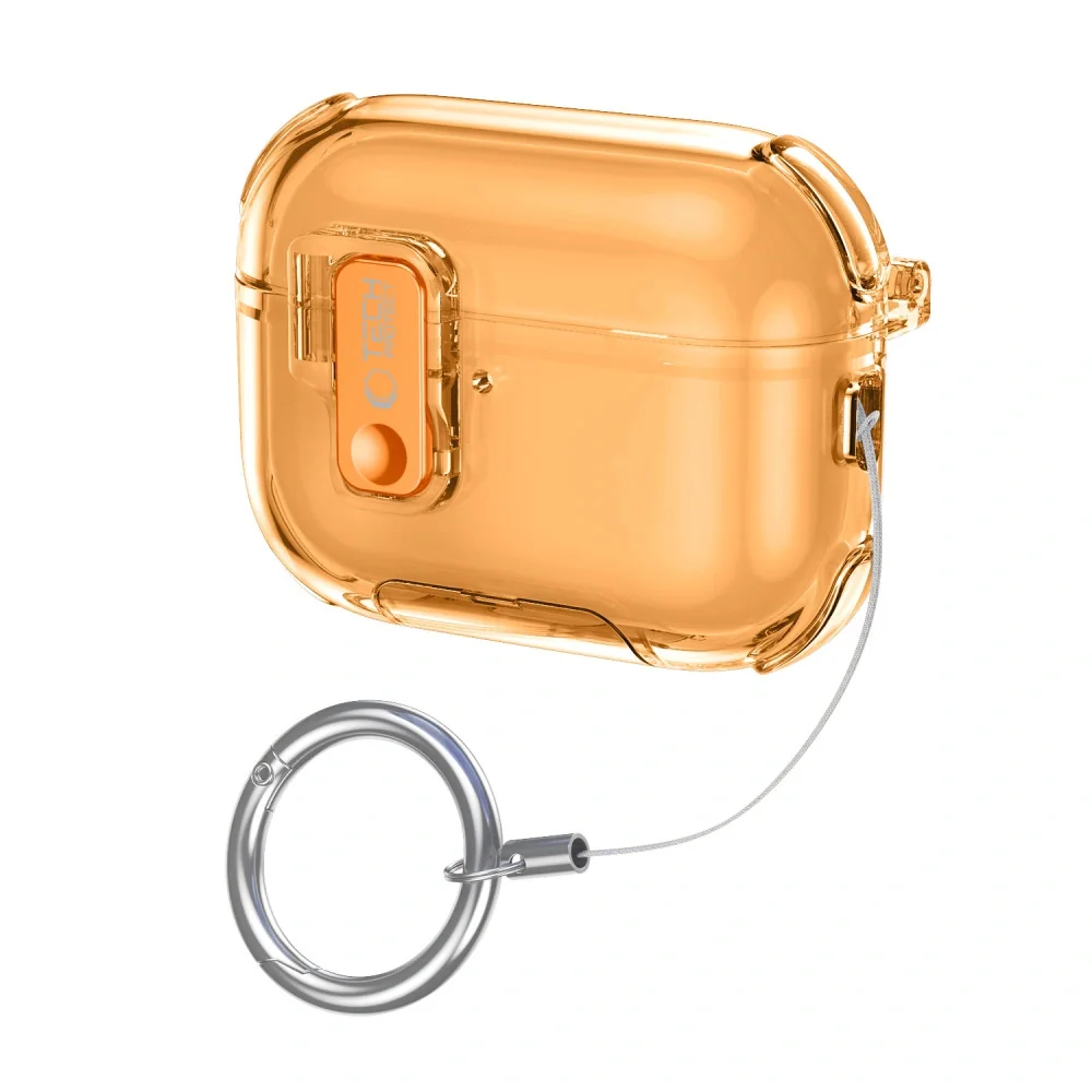 Tech-Protect Bounce Pro puzdro na Apple AirPods Pro 3, oranžové