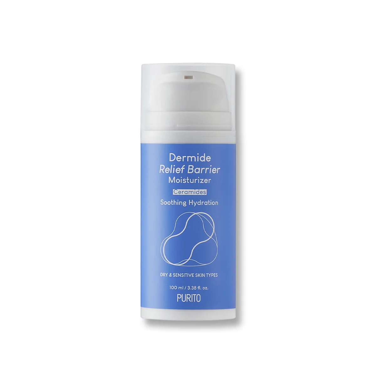 Purito Dermide Relief Barrier Moisturizer upokojujúci hydratačný krém 100 ml