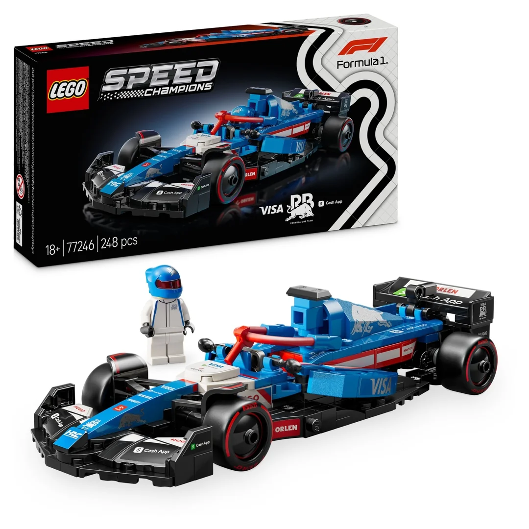 LEGO® Speed Champions 77246 Pretekárske auto Visa Cash App RB VCARB 01 F1®