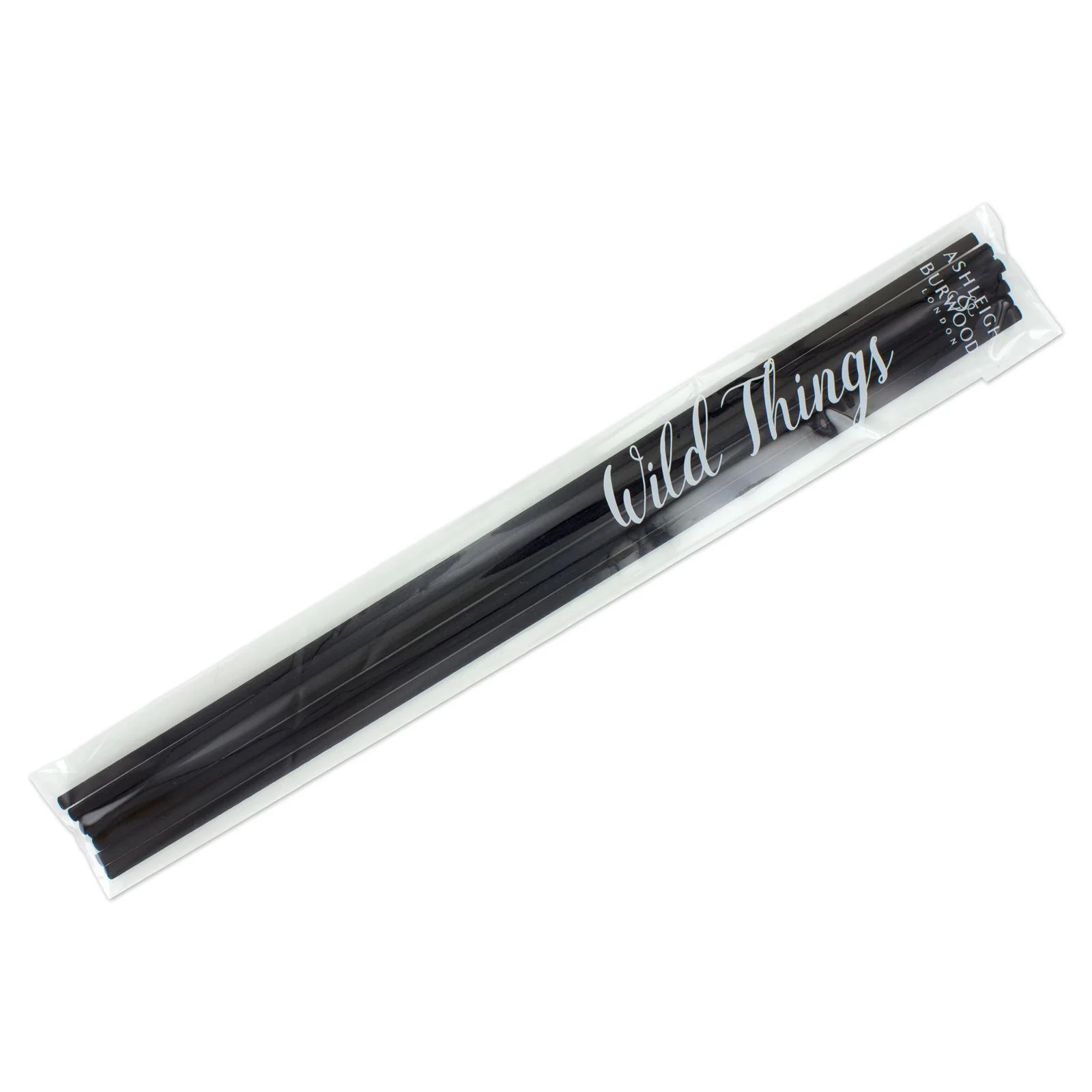 Tyčinky do difuzéra, polyester, čierne, 8 ks, dĺžka 28 cm