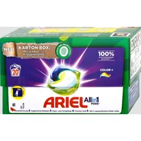 Ariel All-in-1 PODS Color+ Gélové Kapsuly Na Pranie, 20 Praní
