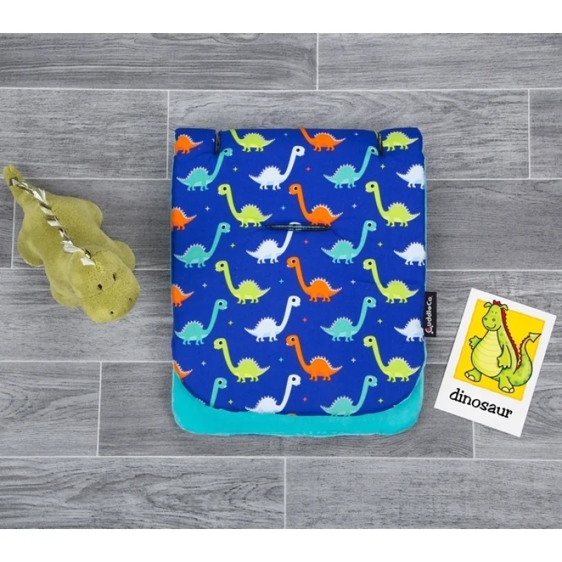 CuddleCo Comfi-Cush vložka do kočíka 80×33 cm Dinosaury