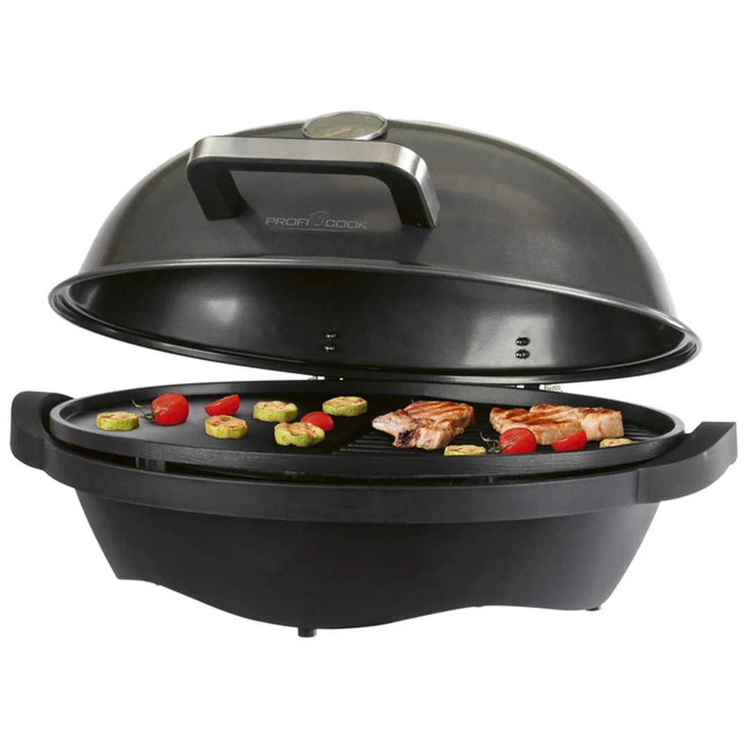 ProfiCook BQS 1303 elektrický stojanový a stolový gril 2v1, 2400 W