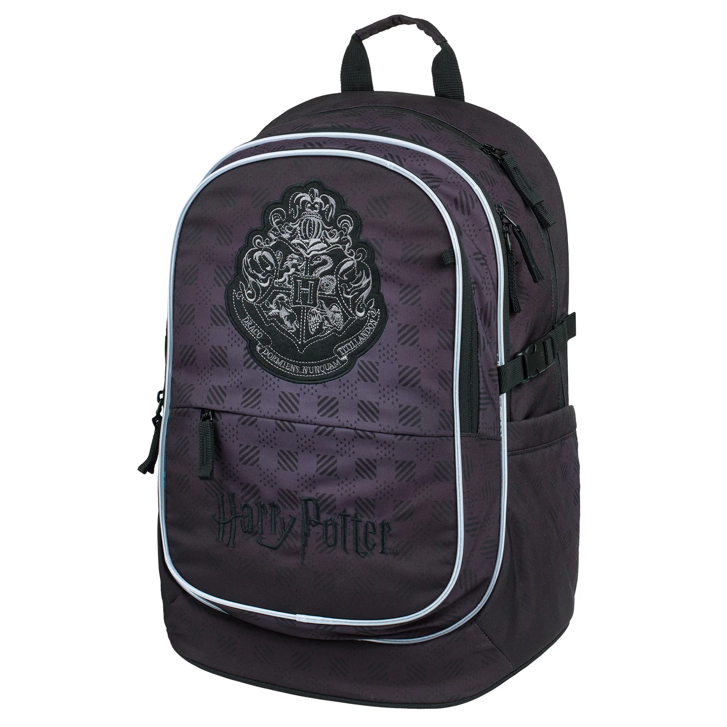 Baagl Školský batoh Core Harry Potter Rokfort čierny Recyklovaný materiál