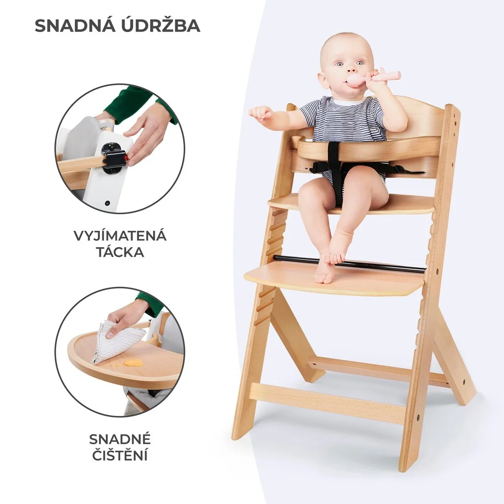 Stolička jedálenská Enock Black, Premium