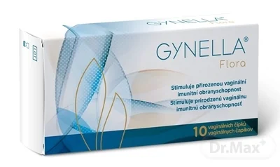 GYNELLA Flora 1×10 ks, vaginálne čapíky