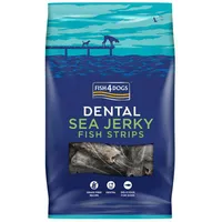 FISH4DOGS Dentálne pamlsky pre psy morská ryba - prúžky 500g