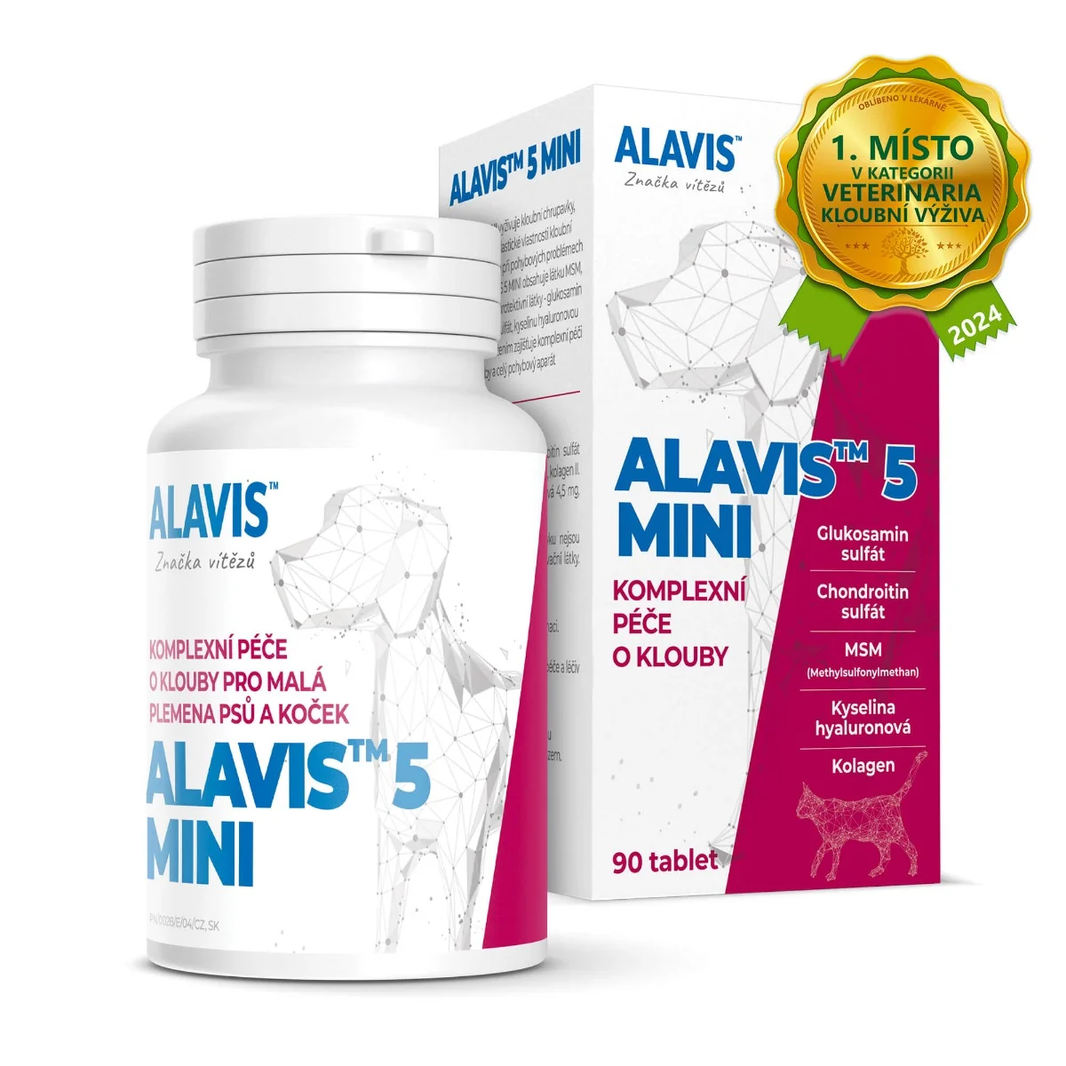 ALAVIS 5 MINI 1×90 tbl, veterinárny prípravok