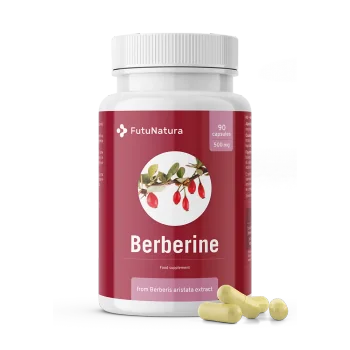 FUTUNATURA Berberin 500mg, 90 kapsúl 90 cps