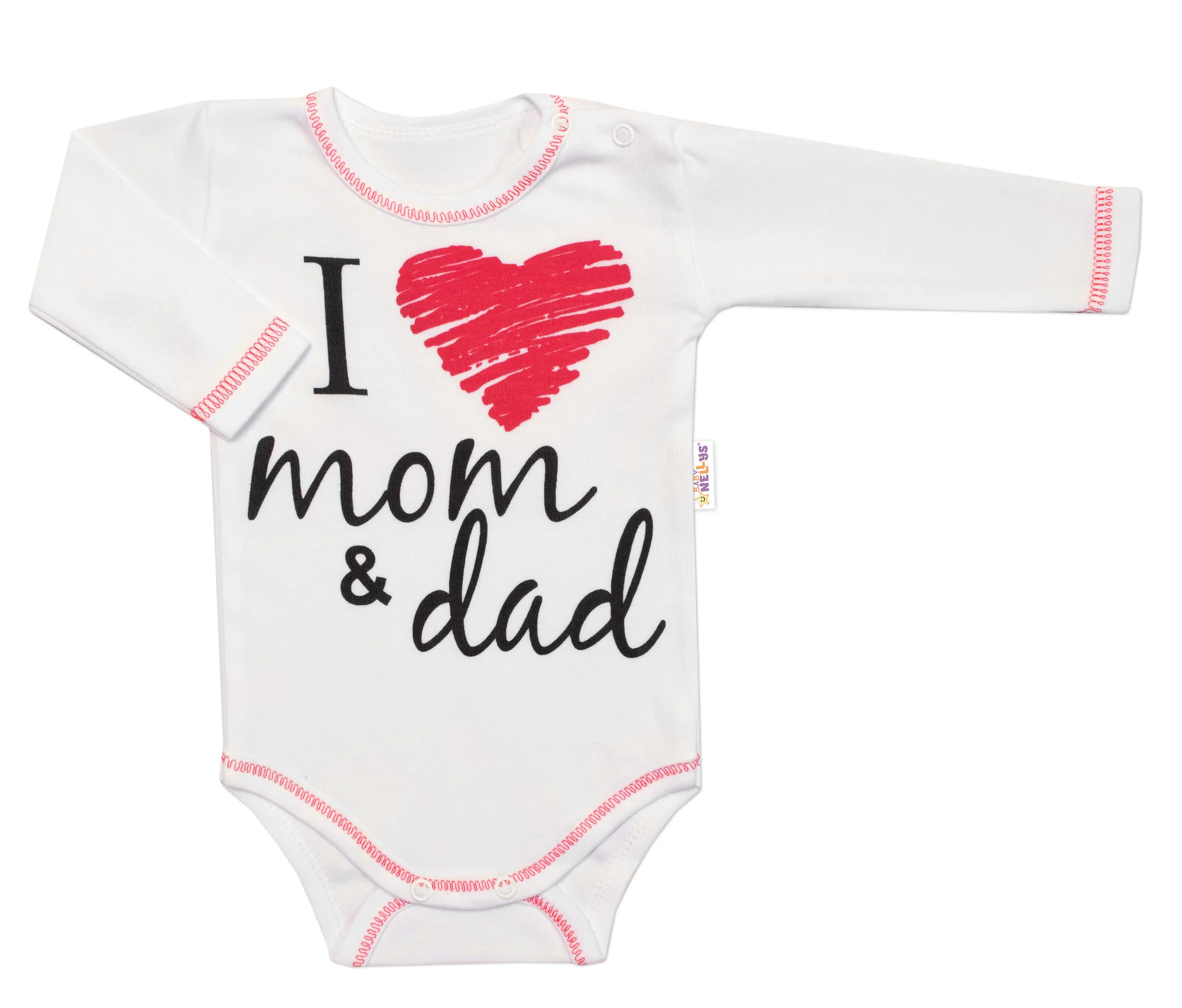Súpravička do pôrodnice  I love mom & dad, veľ. 62, uni