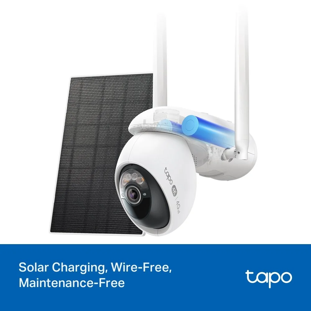 Kamera TP-Link Tapo C665G KIT 4MPx, vonkajšia, IP PTZ, 4K, 4G, prisvietenie