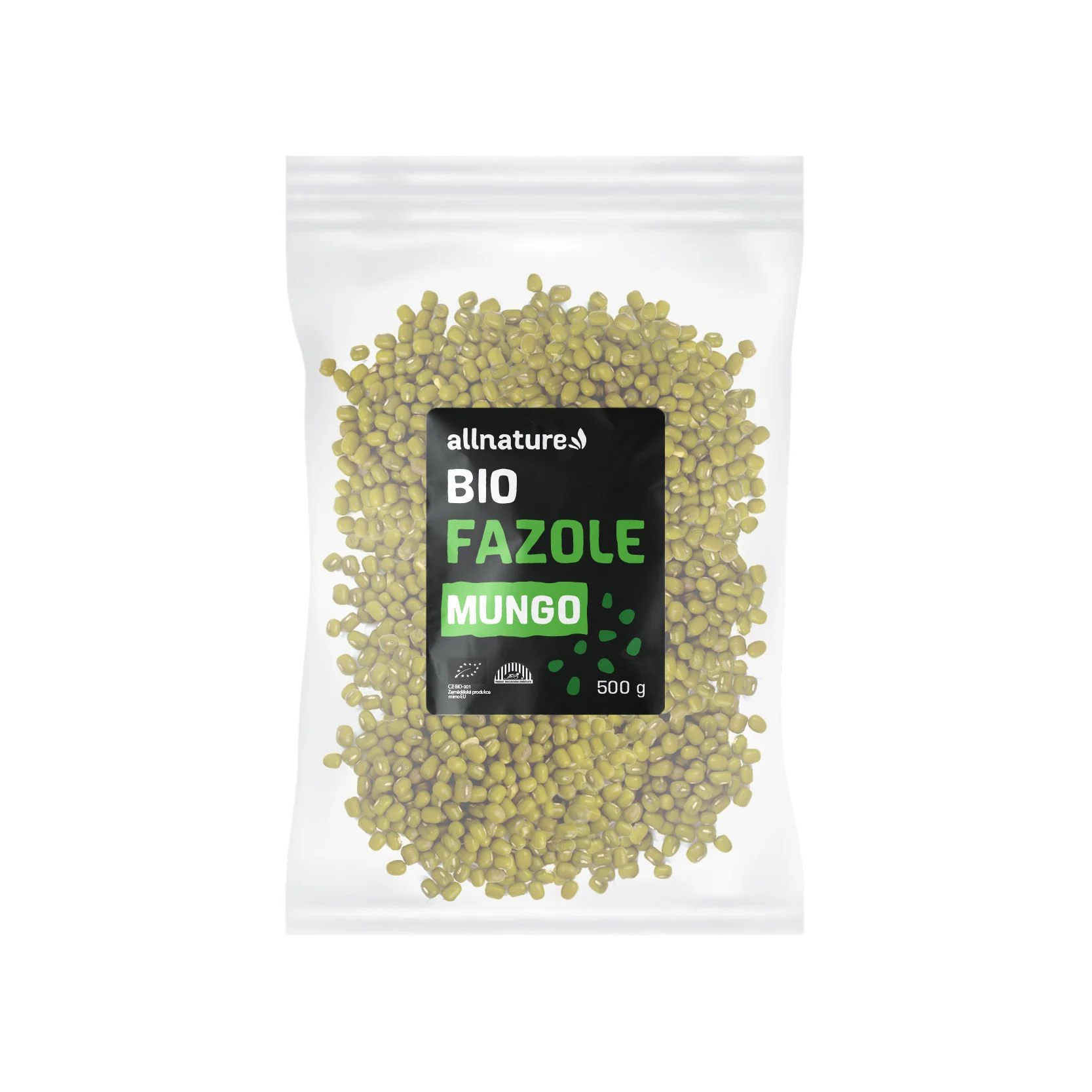 Allnature Fazula Mungo Bio 1×500 g, fazuľa