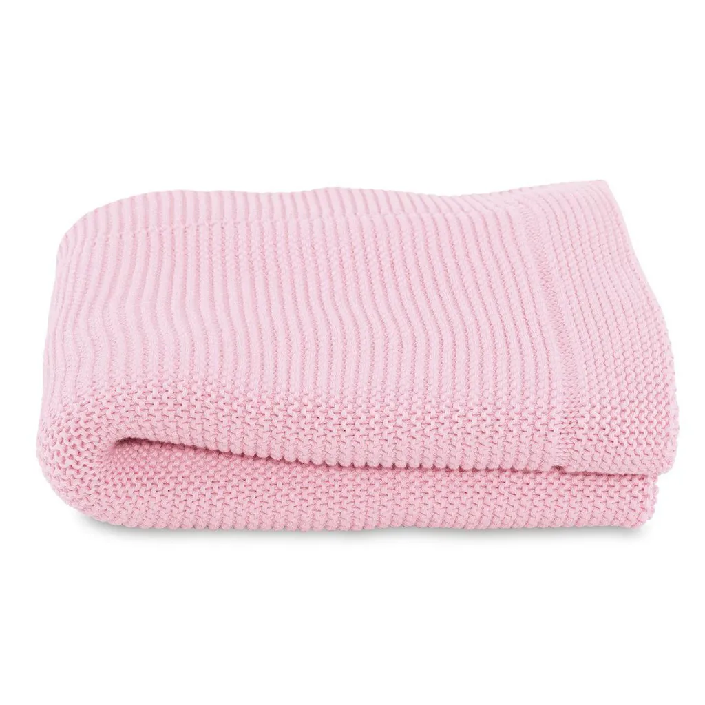 CHICCO Deka pletená Tricot Blanket Miss Pink 90x70 cm 1×1 ks