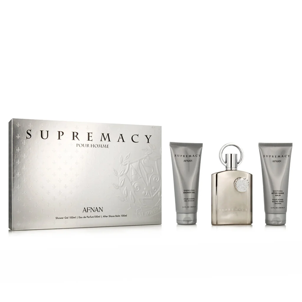 Afnan Supremacy Silver EDP 100 ml + ASB 100 ml + SG 100 ml M 