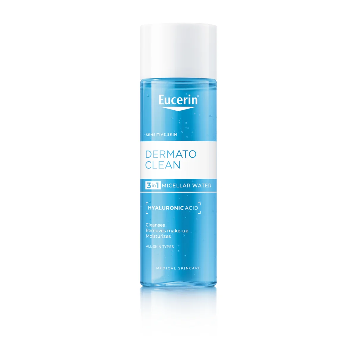 Eucerin DERMATOCLEAN Čistiaca micelárna voda 3v1, 200 ml 200 ml
