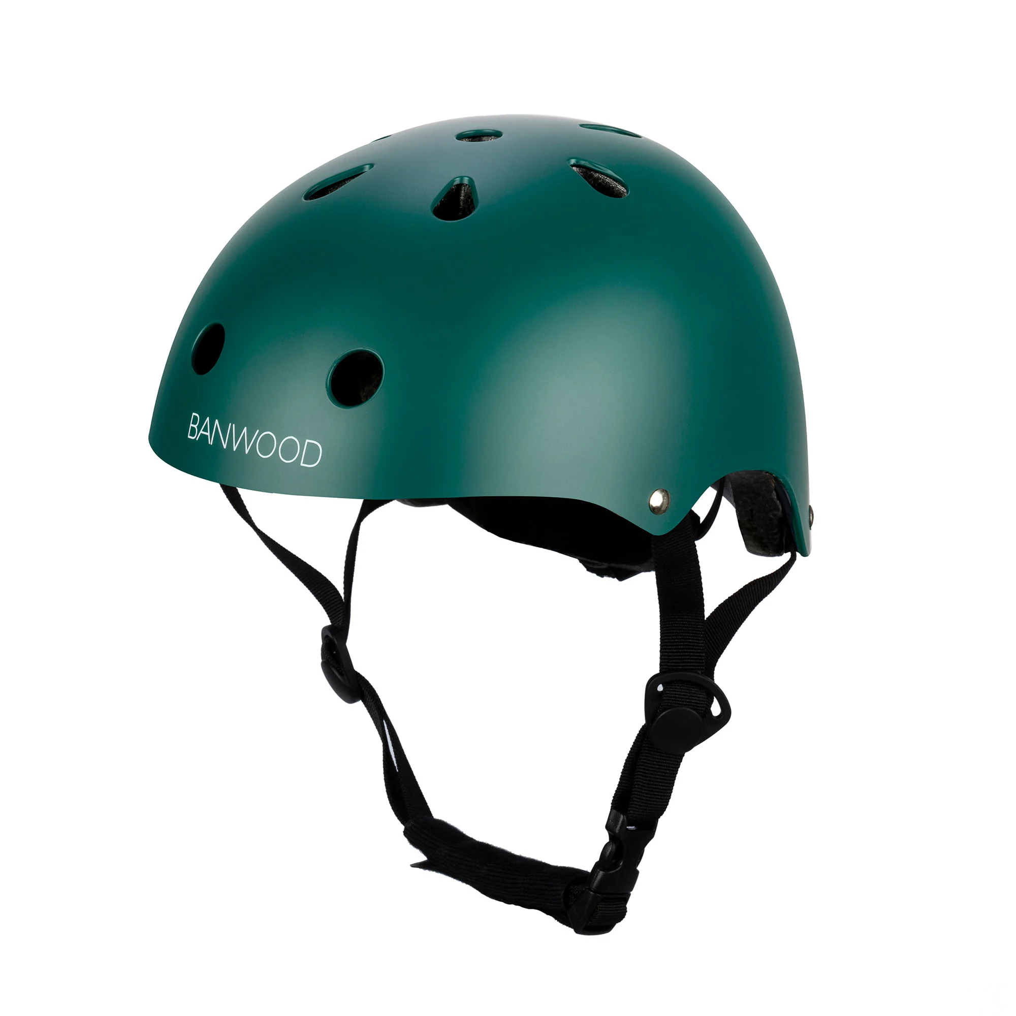 Banwood prilba 50-54 cm Dark Green - matná