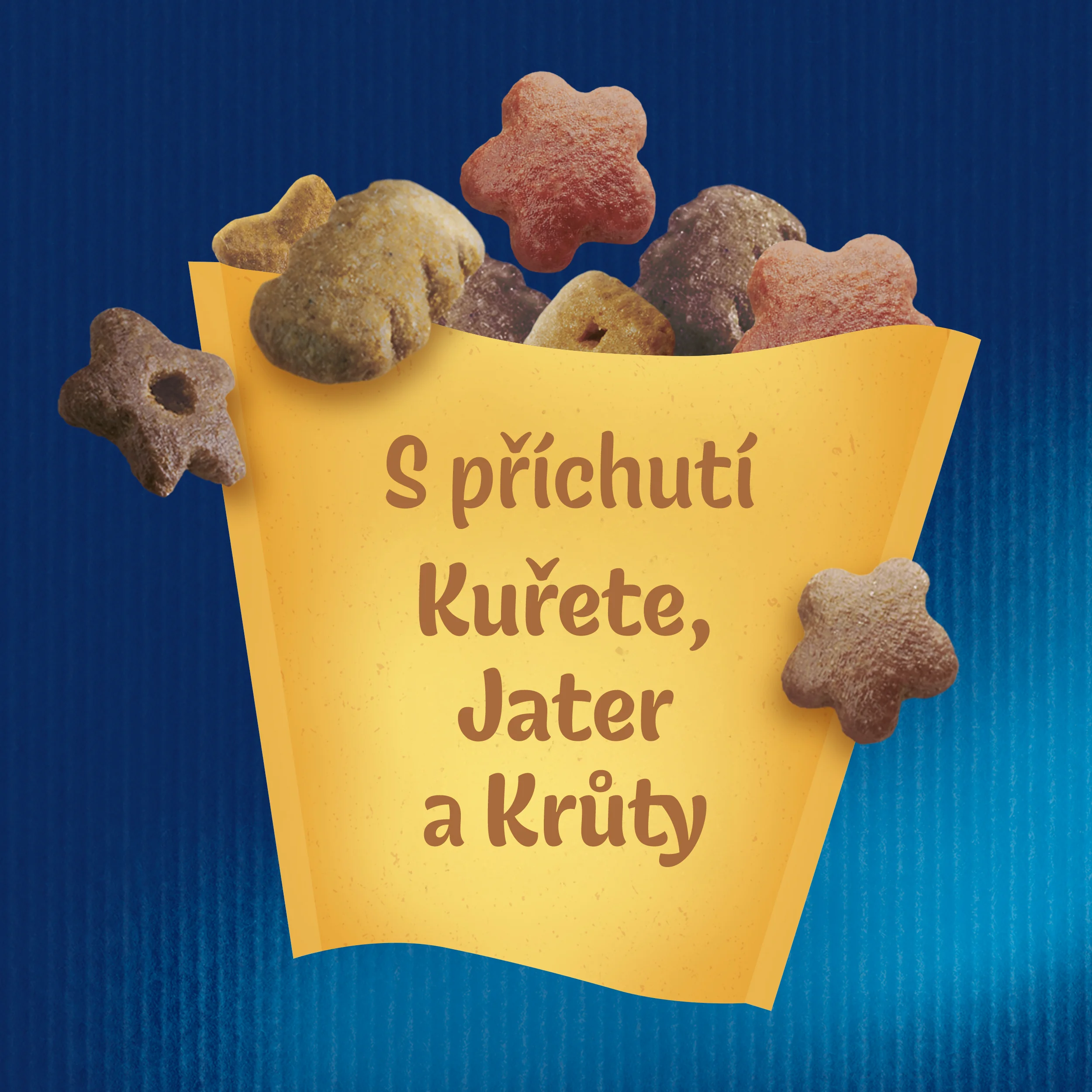 Felix Party Mix maškrty pre mačky Original Mix kura, morka, pečeň 200 g 1×200 g, doplnkové krmivo pre dospelé mačky