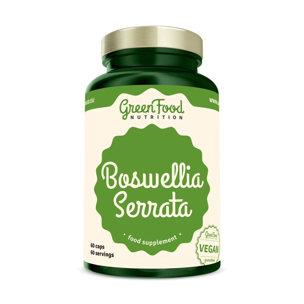GreenFood Nutrition Boswellia Serrata 60 cps. 1×60 cps, výživový doplnok