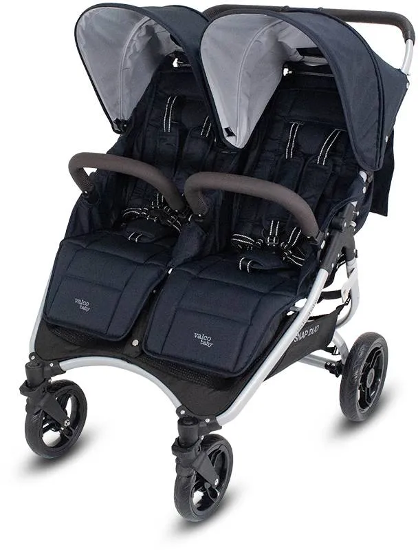 VALCO BABY Kočík dvojičkový Snap Duo Elite Navy 1×1 ks, kočík