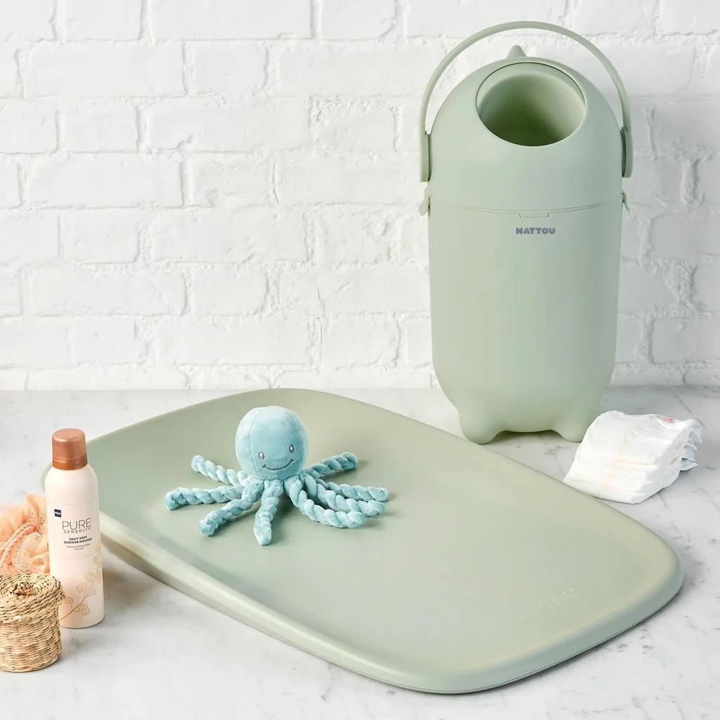 Podložka prebaľovacia mäkká Softy Green bez BPA 50x70 cm