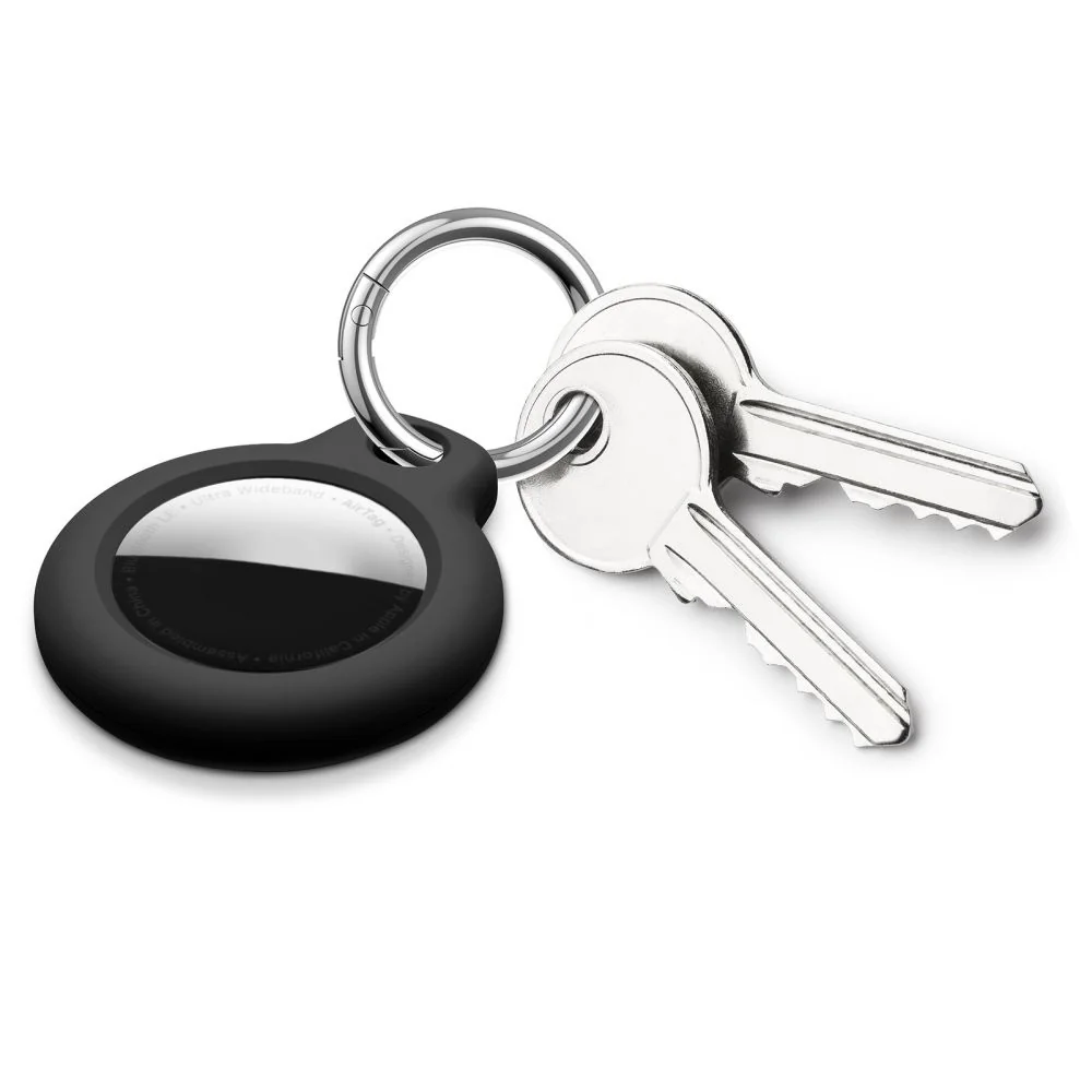 Tech-Protect Rough kryt na Apple AirTag 2ks, čierny