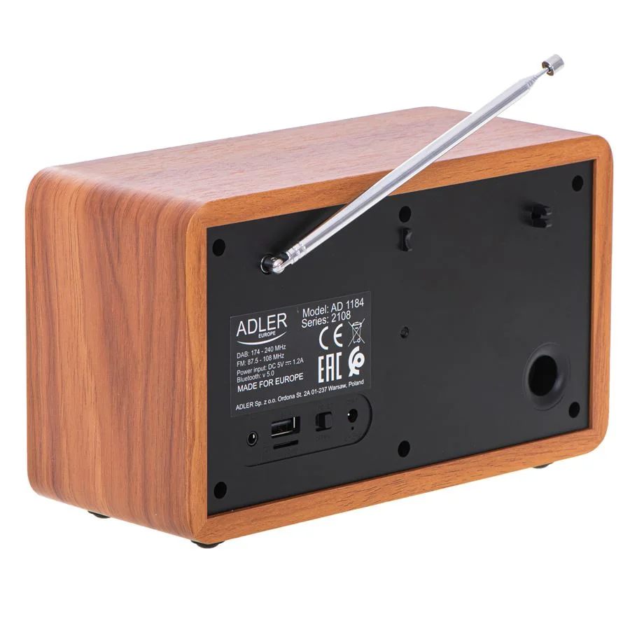 Dab rádio Adler AD 1184 s Bluetooth