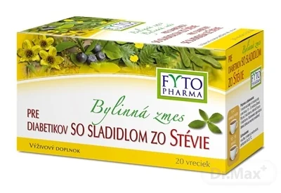FYTO Bylinná zmes PRE DIABETIKOV 20×1,5 g, bylinná zmes