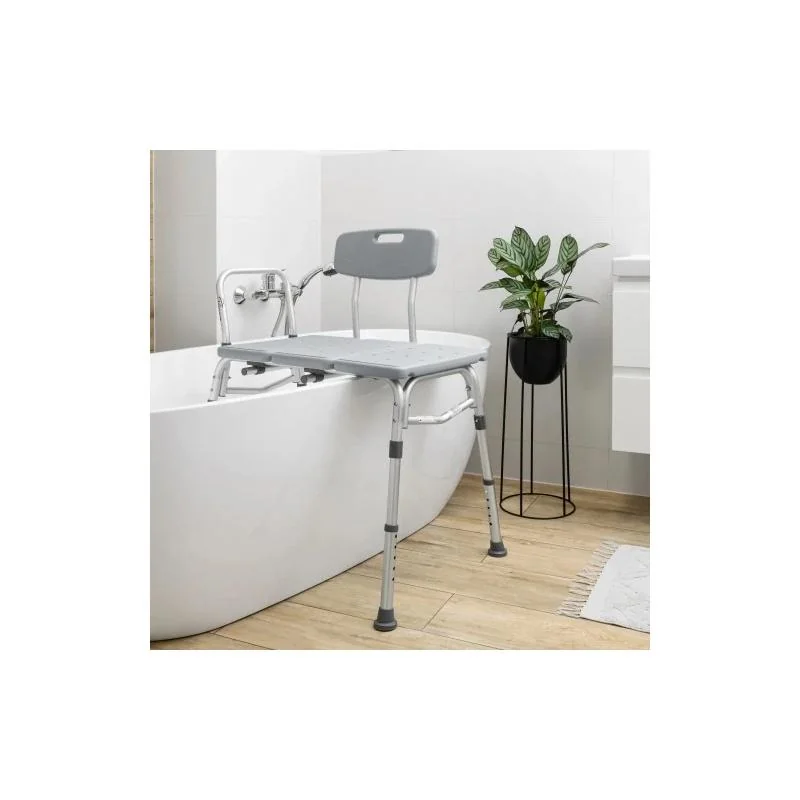 Stolička do sprchy s operadlom Bath Tim