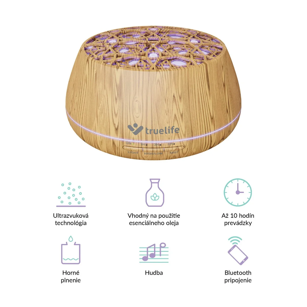 TrueLife AIR Diffuser D9 Smart 1×1 ks, aróma difúzor