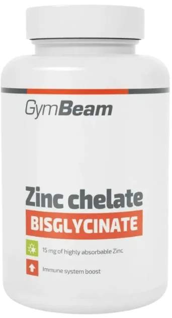 Gymbeam zinok chelat (bisglycinat) 90cps 1×90 cps