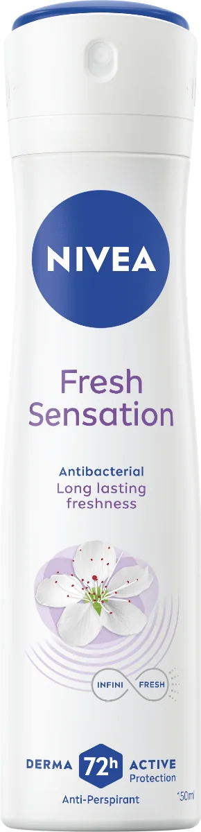 Nivea Sprej AP Fresh Sensation 1×150 ml, antiperspirant v spreji