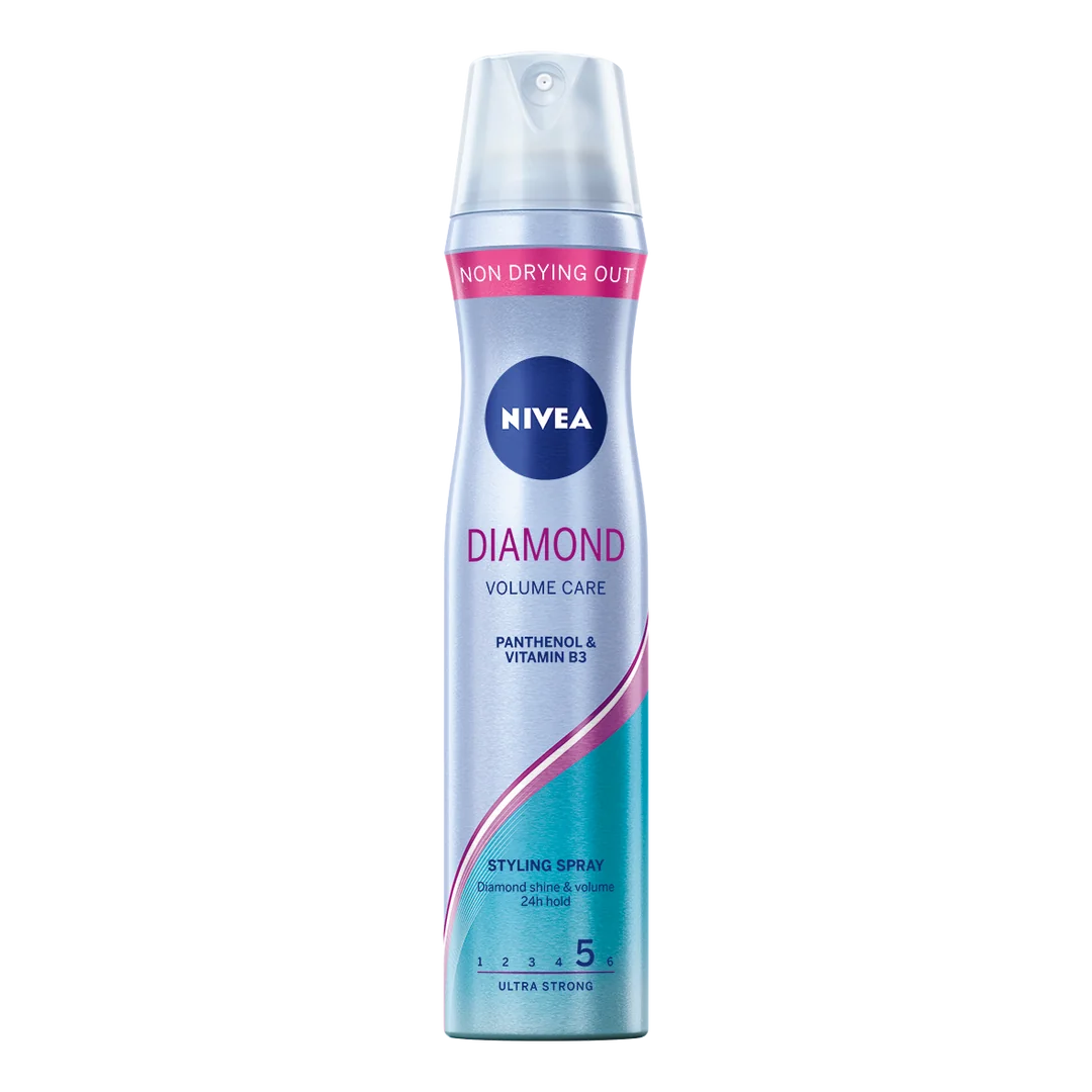 NIVEA Diamond Volume Care lak na vlasy 250ml