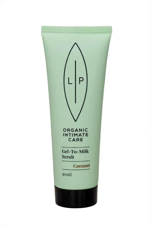 Lip Intimate Care Jemný peeling Kokos 1×50 ml, peeling na oblasť bikín