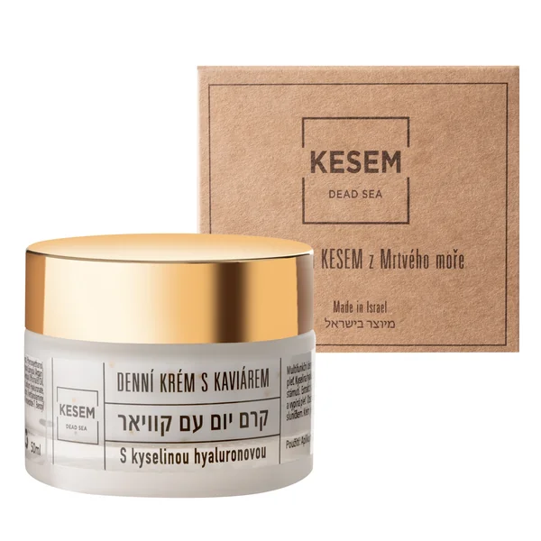 KESEM DENNY KREM KAVIAR KYSELINA HYALURONOVA 50ML 1×50 ml, denný krém