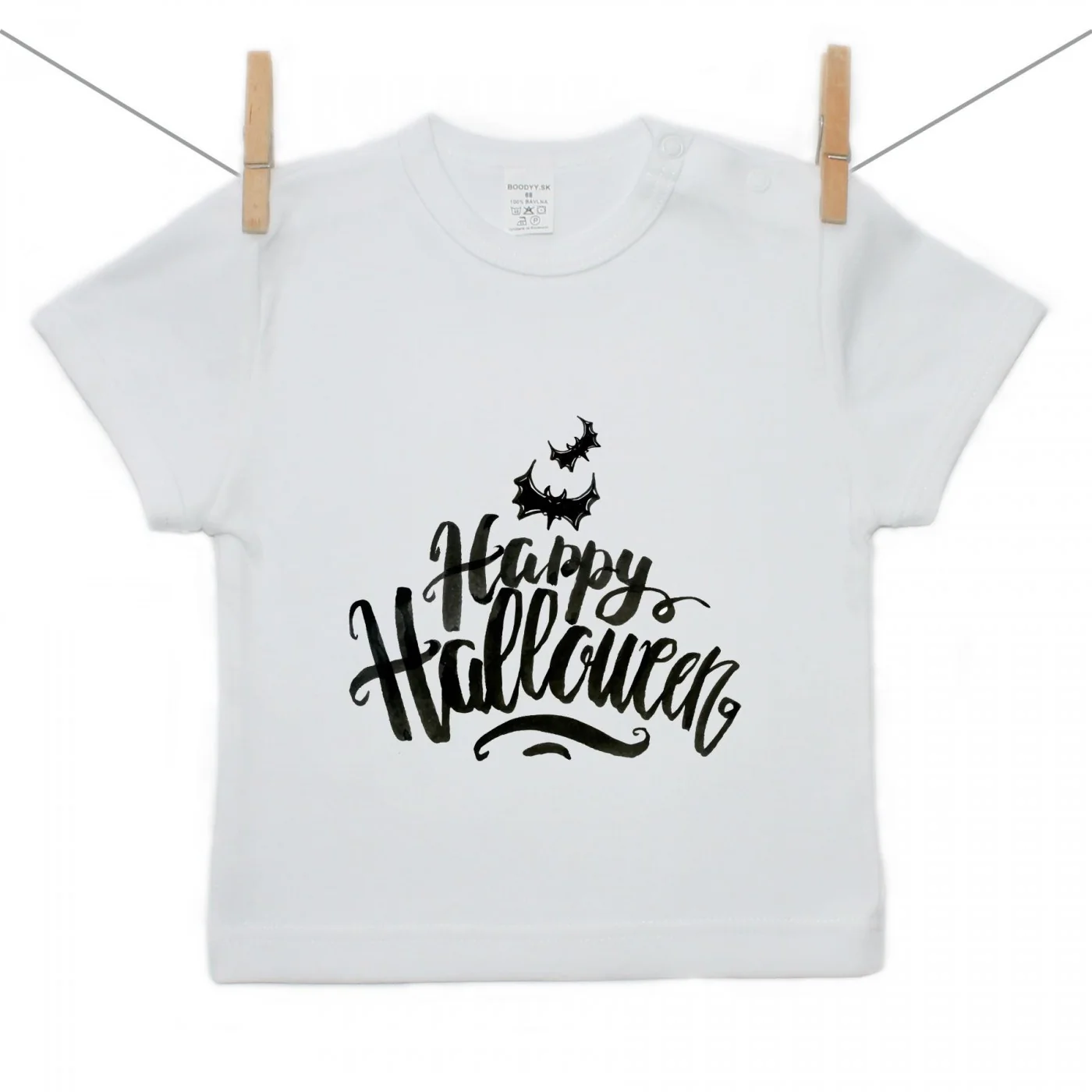 Boodyy Tričko s krátkym rukávom Happy Halloween Veľkosť: 140