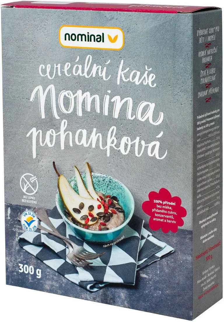 NOMINAL CEREALNA KASA POHANKOVA 300G 1×300 g, cereálna kaša