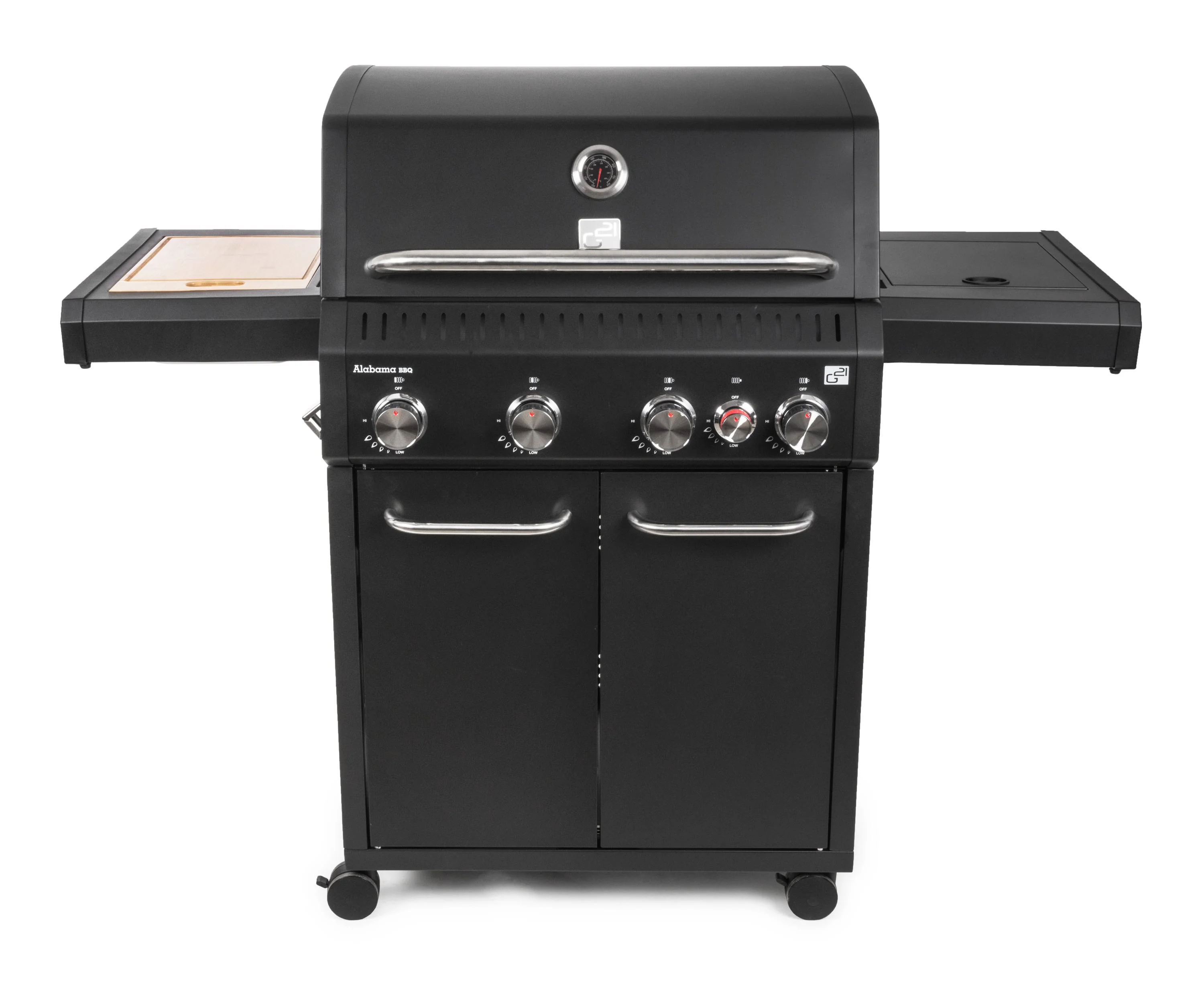 Plynový gril G21 Alabama Black BBQ Premium Line GAH-BBQ4ALAB-BL