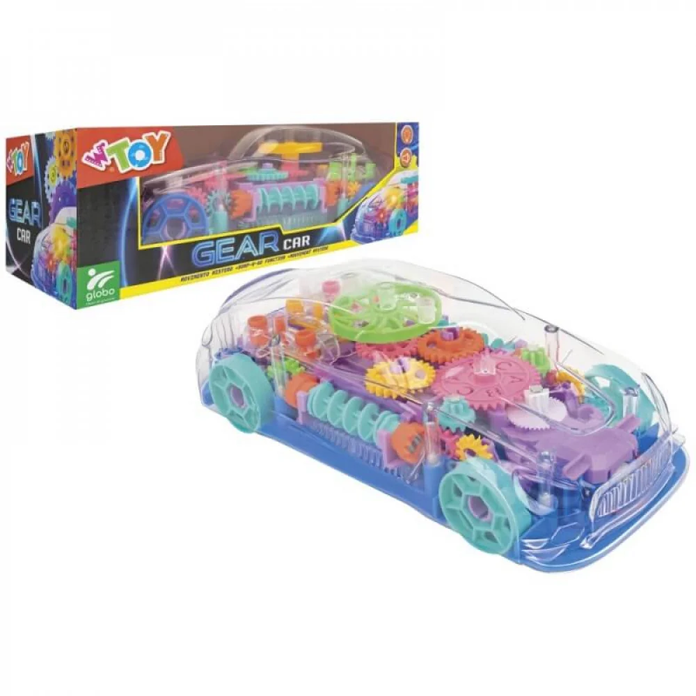 Auto s prevodovými kolieskami na baterky-MOVEO