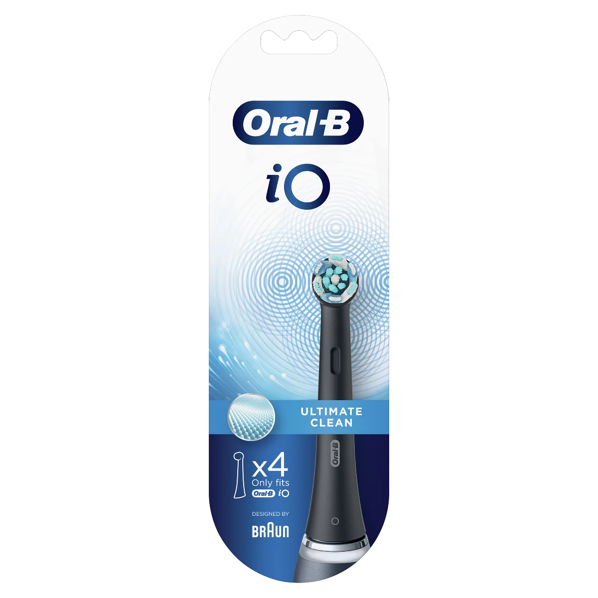 Oral B iO NK Ultimate clean Black 4ks 1×4 ks, náhradné hlavice