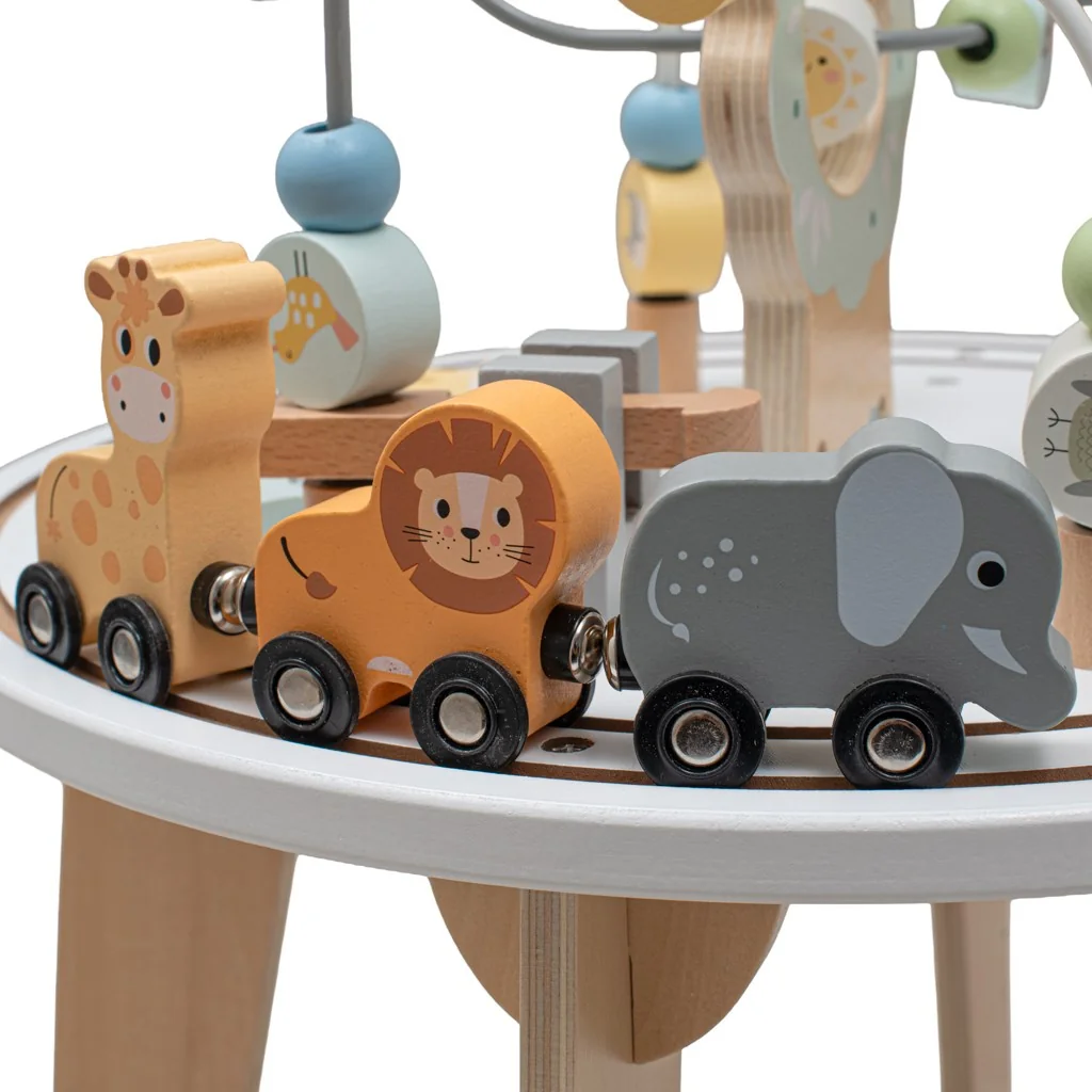 Drevený multifunkčný stolček Montessori Baby Mix , 20C58316