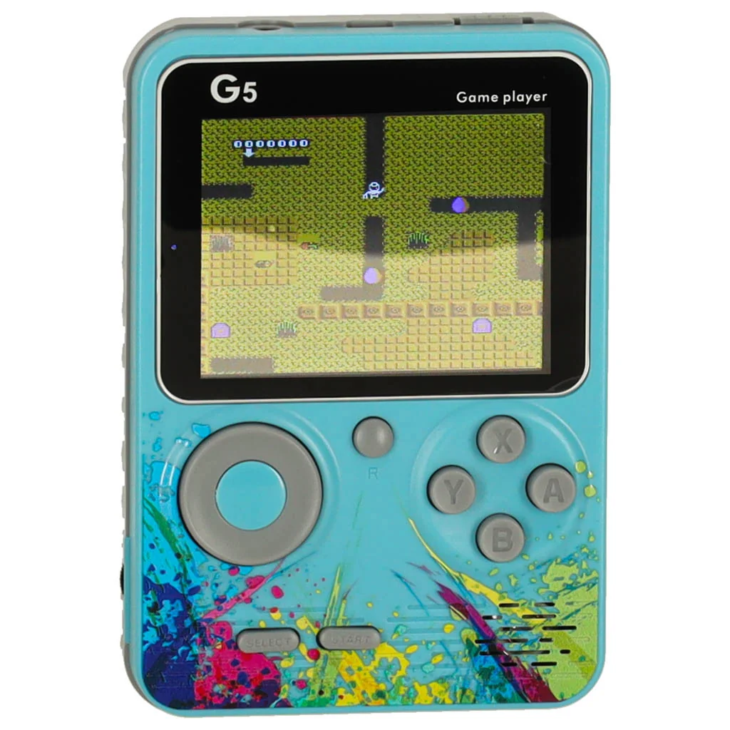 Eveon G5 Mini retro herná konzola, modrá