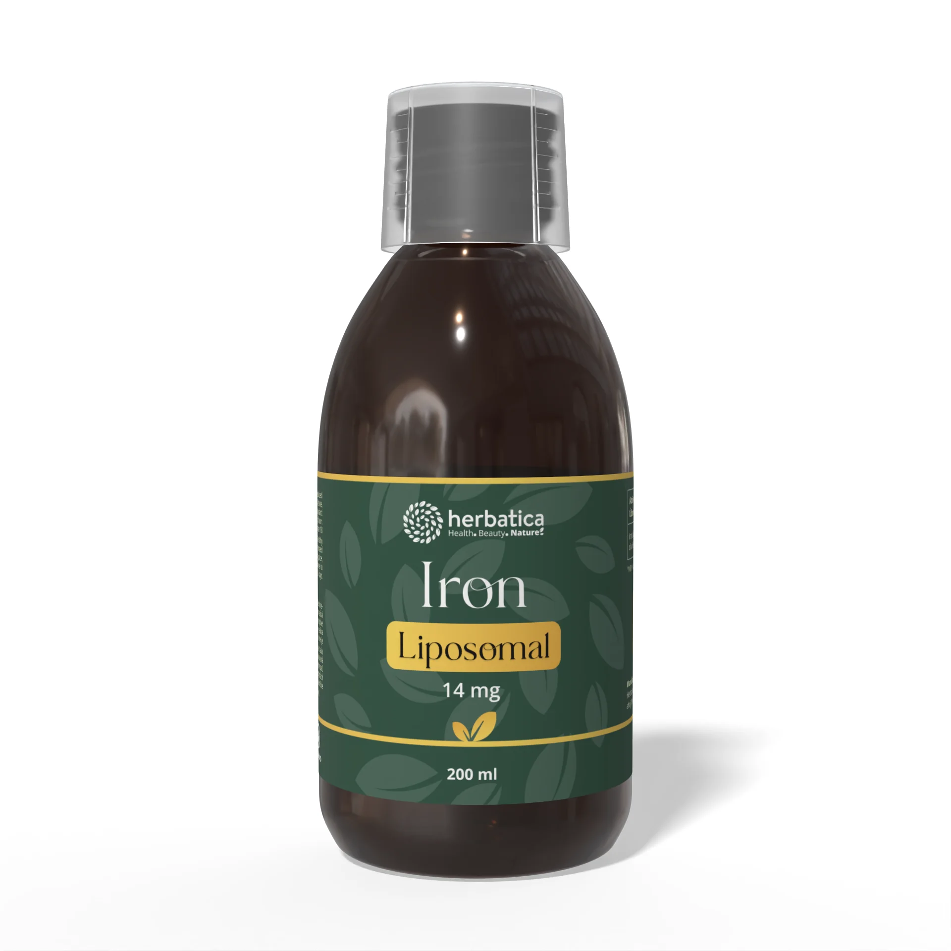 Lipozomálne Železo Chelát 14mg - 200 ml - Herbatica