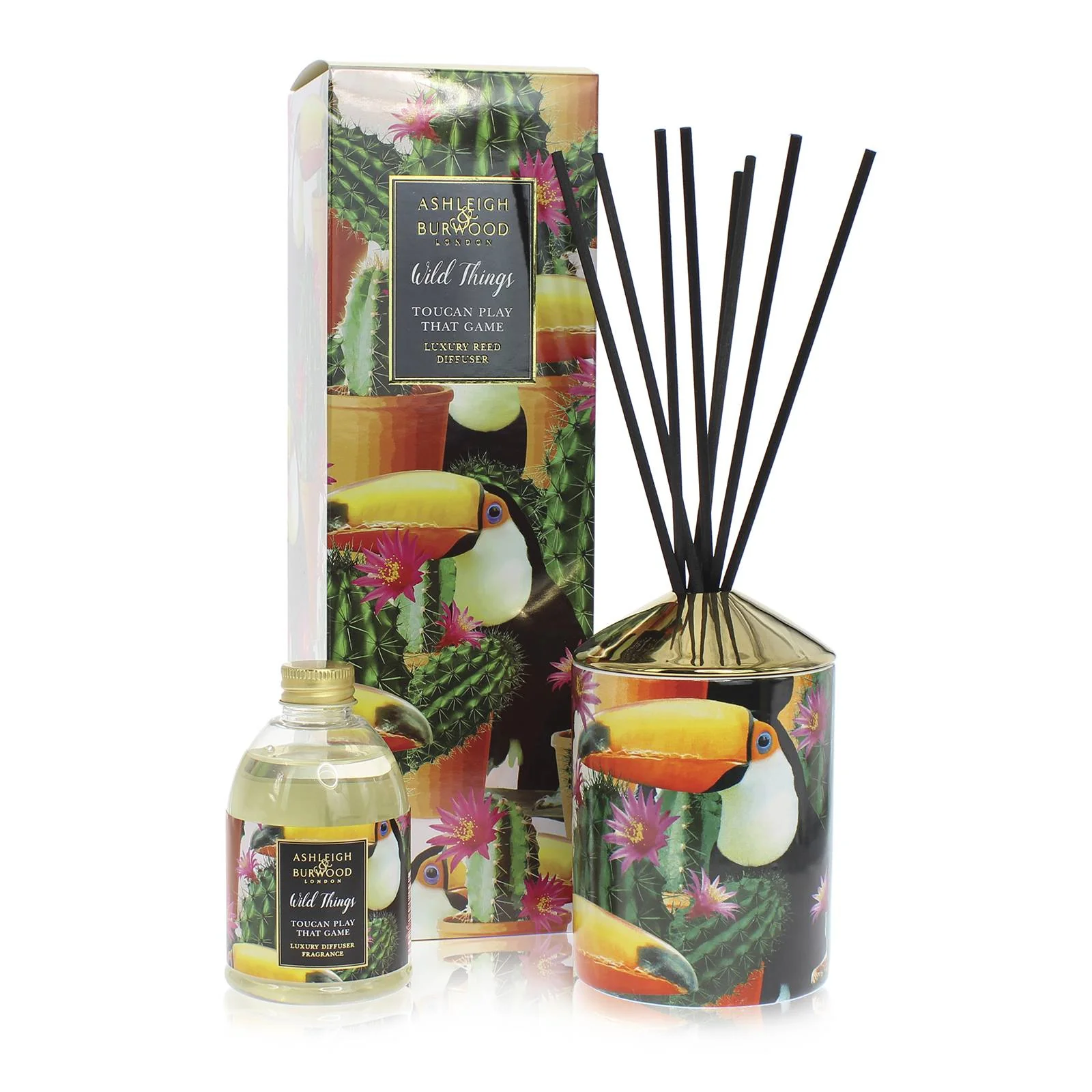 Difuzér WILD THINGS - MANGO & NECTARINE 200 ml TOUCAN PLAY THAT GAME