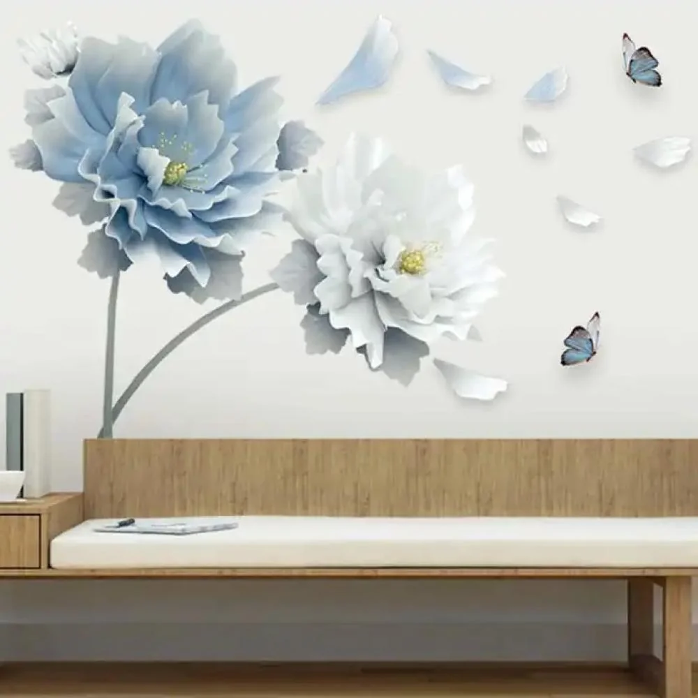 Samolepka na stenu/Tapeta Fiore 60cm x 90cm, PVC