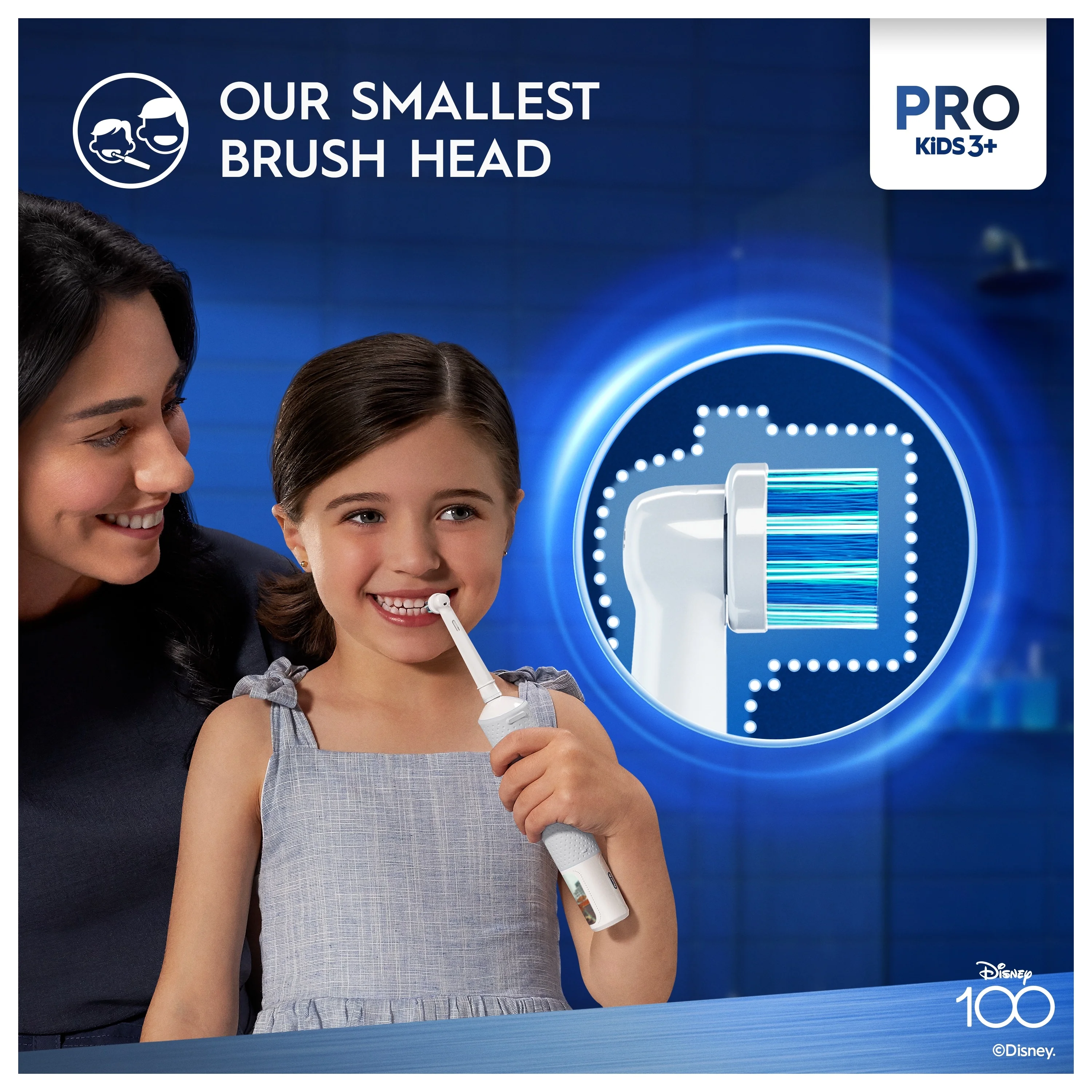 Oral-B EK Pro Kids 3+ Frozen 1×1 ks, elektrická zubná kefka
