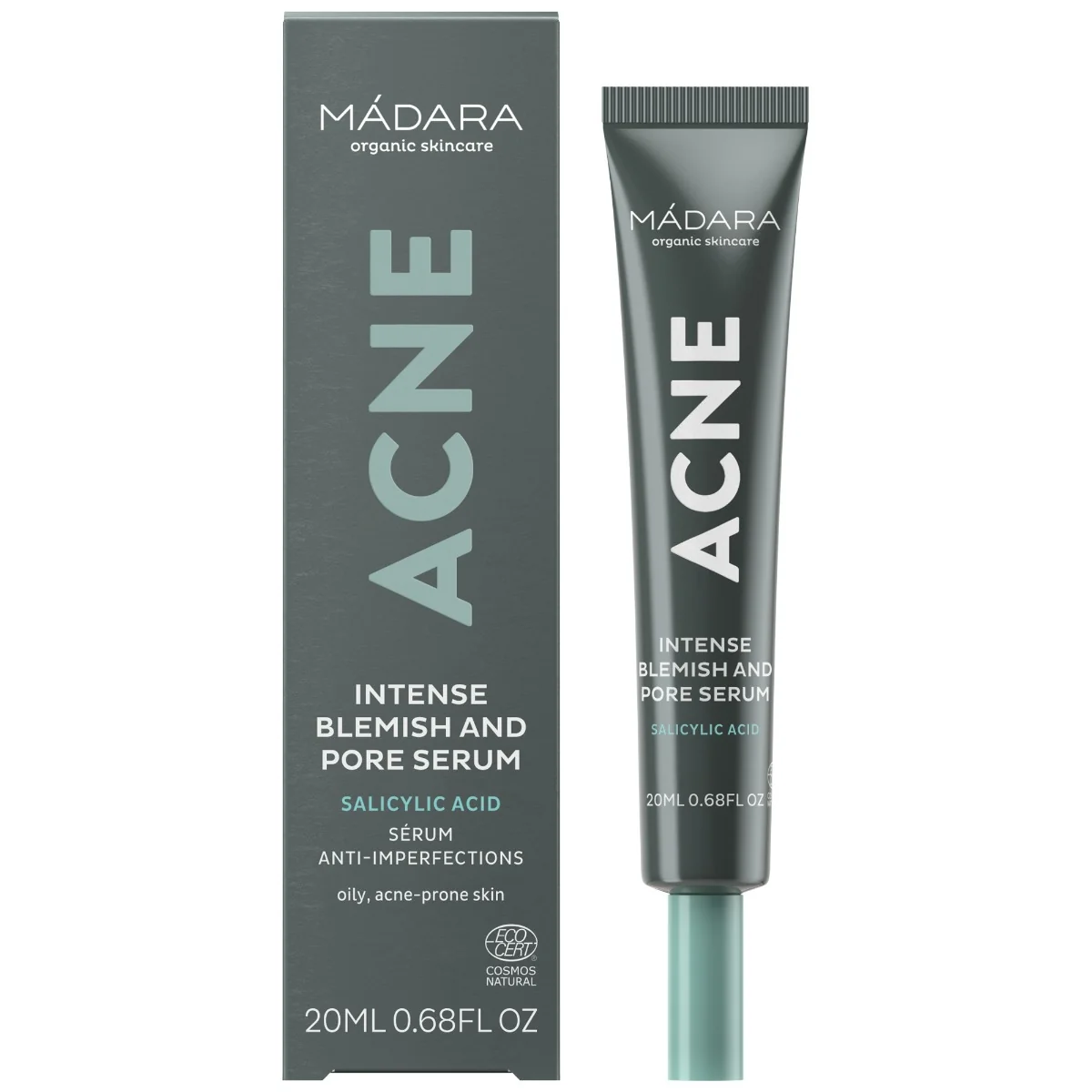 Mádara ACNE Intense, Kúra Na Akné A Póry 1×20 ml, prírodná ošetrujúca kúra
